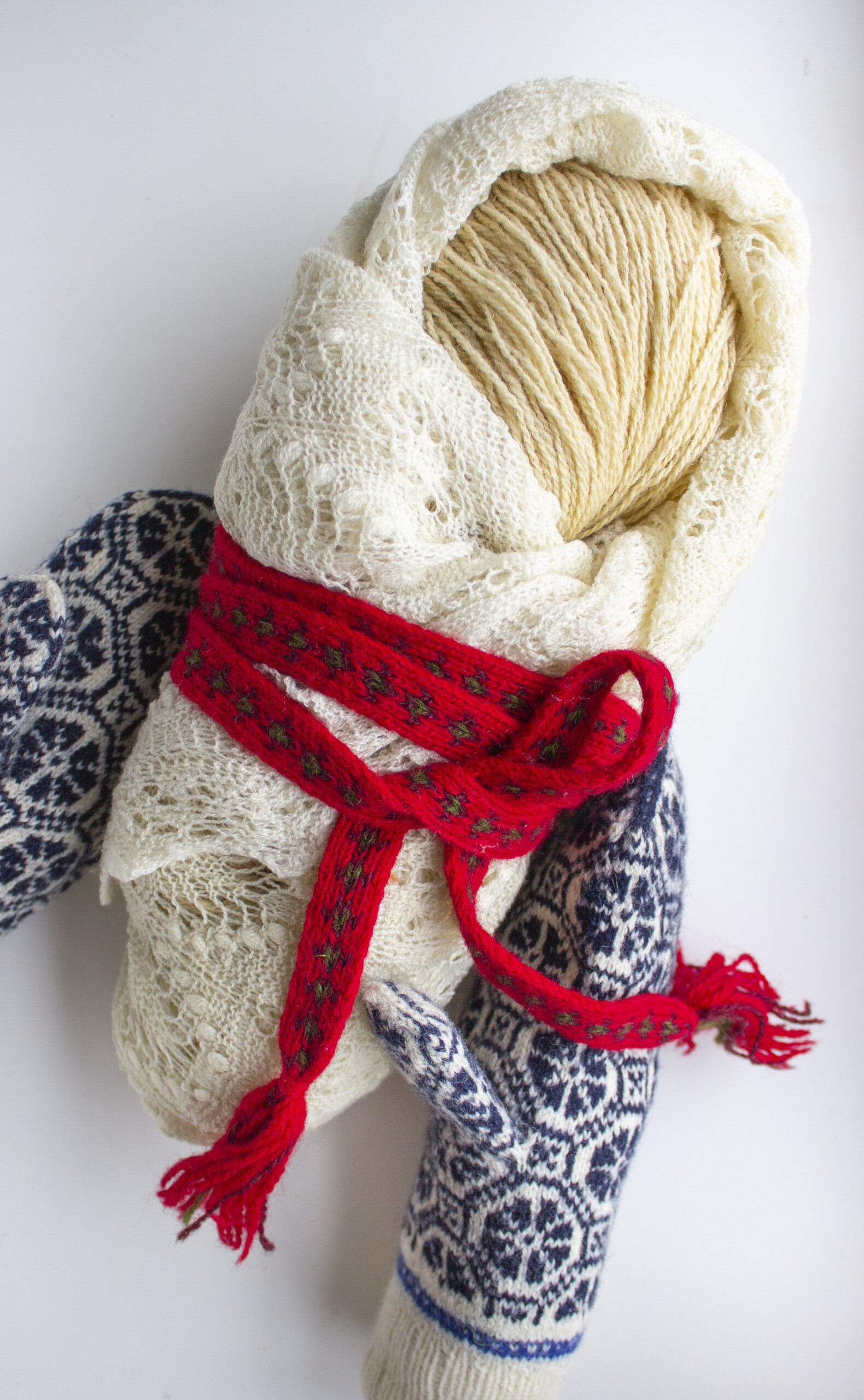 Lõngavihust valmistatud kadrititt